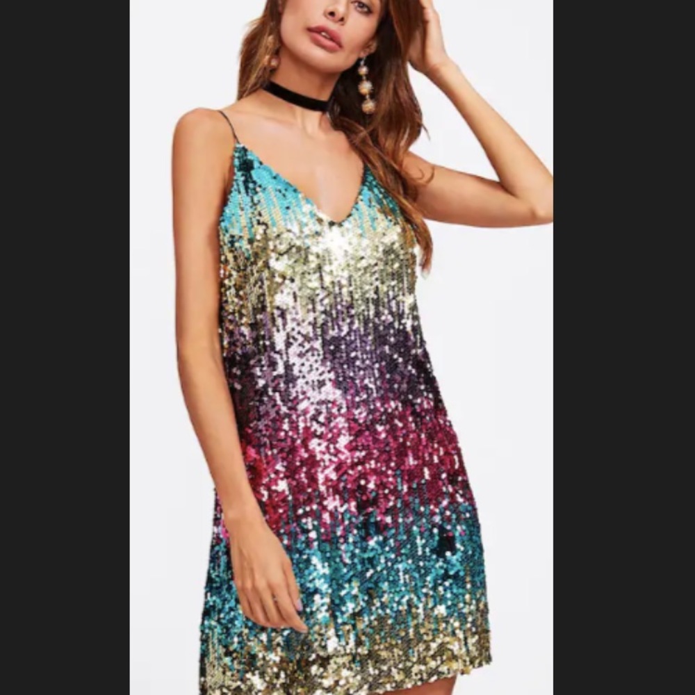 Sequin Shein dress